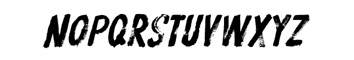 ProtestPaintBB-Italic Font LOWERCASE