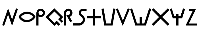 Proto-Alphabet Font LOWERCASE