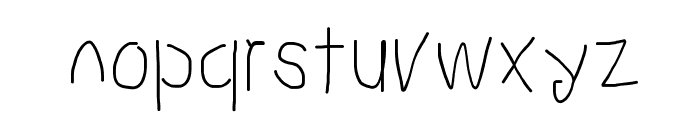 Proton Bold Condensed Font LOWERCASE