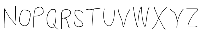 Proton Book Condensed Font UPPERCASE