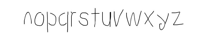 Proton Book Condensed Font LOWERCASE