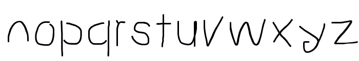 Proton ExtraBold Extended Font LOWERCASE