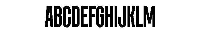 Protonema Font UPPERCASE