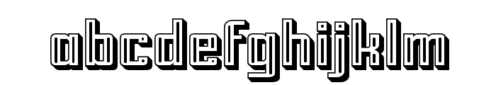 Prussian Brew Offset Font LOWERCASE