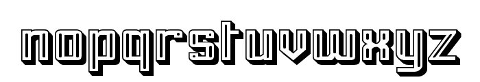 Prussian Brew Offset Font LOWERCASE