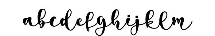 pretty butterfly - personal use Font LOWERCASE