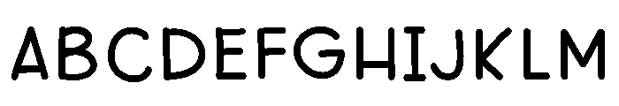profeshhh Font UPPERCASE