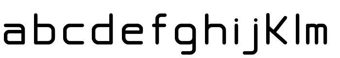 proportional tfb Font LOWERCASE