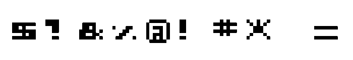 proxy Font OTHER CHARS
