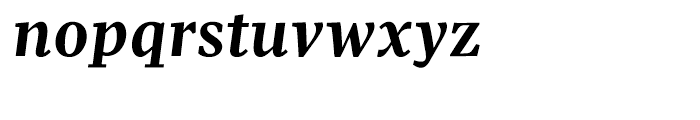 Pratt Bold Italic Font LOWERCASE