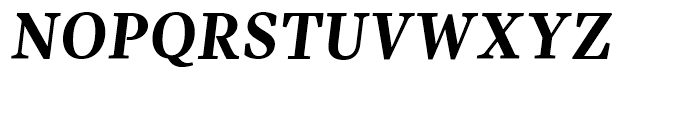 Pratt Nova Text Bold Italic Font UPPERCASE