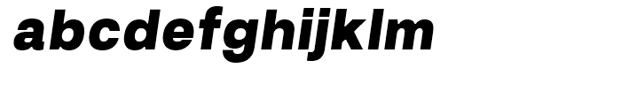 Prayuth Black Italic Font LOWERCASE