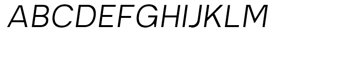 Prayuth Slim Light Italic Font UPPERCASE