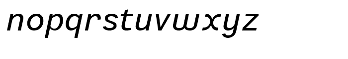 Preface Italic Font LOWERCASE