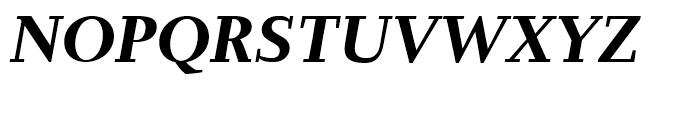 Prensa Display Bold Italic Font UPPERCASE
