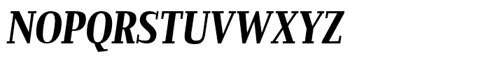 Prensa Display Compressed Bold Italic Font UPPERCASE