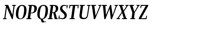 Prensa Display Compressed Semi Bold Italic Font UPPERCASE