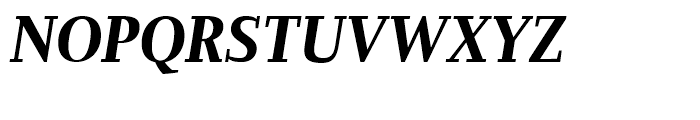 Prensa Display Condensed Bold Italic Font UPPERCASE