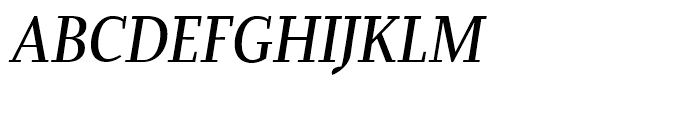 Prensa Display Condensed Regular Italic Font UPPERCASE