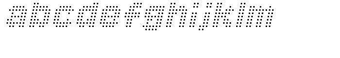 Procyon Italic Font LOWERCASE