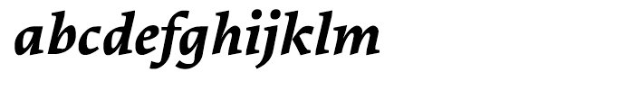Proforma Bold Italic Font LOWERCASE
