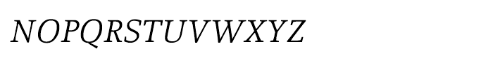 Proforma Light Italic SC Font LOWERCASE