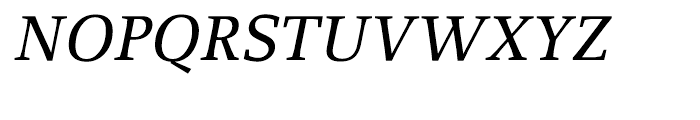 Proforma Medium Italic SC Font UPPERCASE