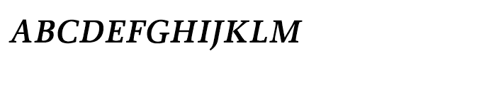 Proforma Medium Italic SC Font LOWERCASE