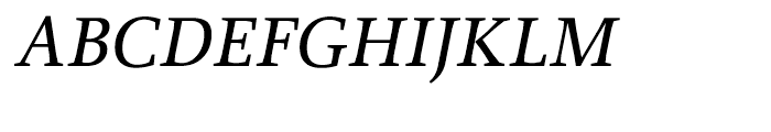 Proforma Medium Italic Font UPPERCASE