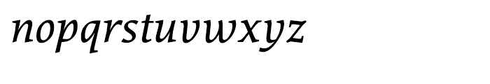 Proforma Medium Italic Font LOWERCASE