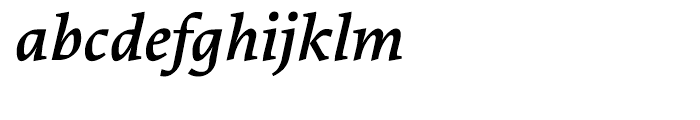 Proforma Semi Bold Italic Font LOWERCASE