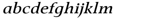 Prospect Bold Italic Font LOWERCASE