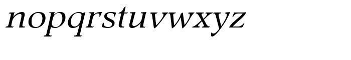 Prospect Italic Font LOWERCASE
