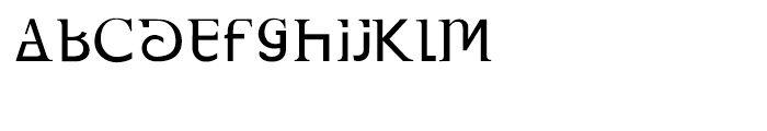 Prototype Plain Font UPPERCASE