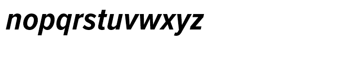 Proxima Nova Condensed Bold Italic Font LOWERCASE