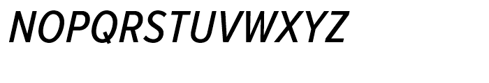 Proxima Nova Condensed Medium Italic Font UPPERCASE