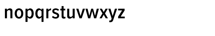 Proxima Nova Condensed Semibold Font LOWERCASE