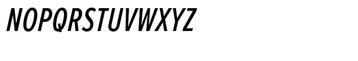 Proxima Nova Extra Condensed Medium Italic Font UPPERCASE