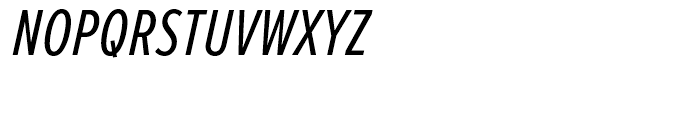 Proxima Nova Extra Condensed Regular Italic Font UPPERCASE