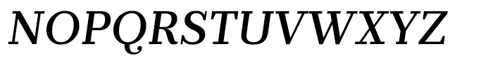 Prumo Banner Medium Italic Font UPPERCASE