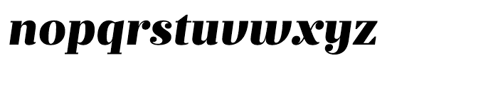 Prumo Deck Black Italic Font LOWERCASE