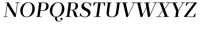 Prumo Deck Medium Italic Font UPPERCASE