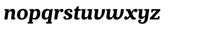 Prumo Slab Bold Italic Font LOWERCASE