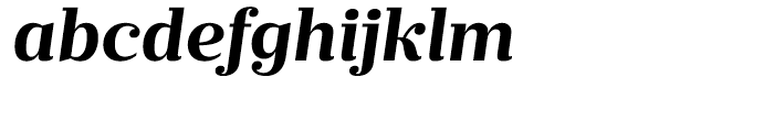 Prumo Text Bold Italic Font LOWERCASE