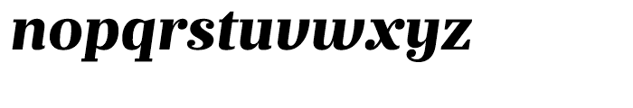 Prumo Text Extra Bold Italic Font LOWERCASE