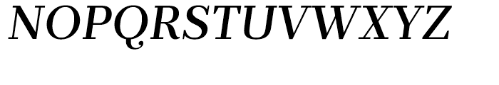 Prumo Text Medium Italic Font UPPERCASE