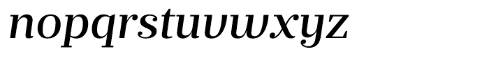 Prumo Text Medium Italic Font LOWERCASE