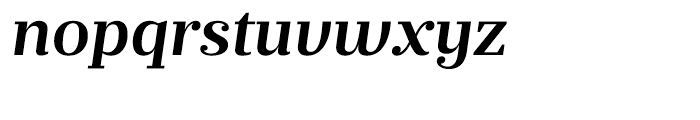 Prumo Text Semi Bold Italic Font LOWERCASE