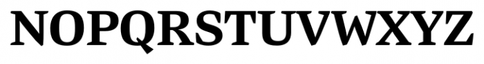 Preto Serif OT Std Bold Font UPPERCASE
