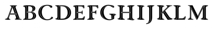 Priori Acute Serif Font LOWERCASE